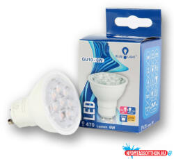 BLUE LIGHT Led 6W GU10 2700k 470lm Blue Light (LEDBL860) - nyomtassotthon