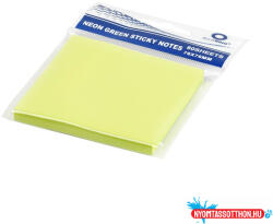 Bluering Jegyzettömb öntapadó, 76x76mm, 80lap, Bluering(R) , neon zöld (BR7676GNEON)