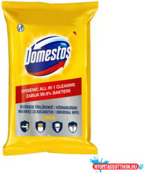 Domestos Nedves törlõkendõ fertõtlenítõ hatással 60 lap/csomag Domestos citrom (41095)