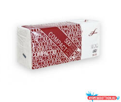 Infibra Szalvéta 1 rétegű lapméret: 30 x 30 cm 500 lap/csomag fehér Compact Infibra (42790) - nyomtassotthon