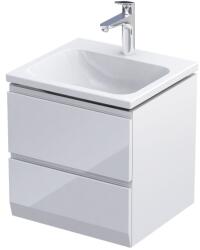 Roltechnik BRYLANT UNI 50 fürdőszoba szekrény, fényes fehér OR36-SD2S-50-1-V3 (OR36-SD2S-50-1-V3)
