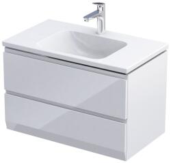 Roltechnik BRYLANT UNI 80 fürdőszoba szekrény, fényes fehér OR36-SD2S-80-1-V3 (OR36-SD2S-80-1-V3)