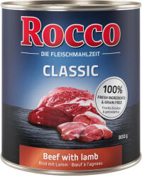 Rocco 6x800g Rocco Classic nedves kutyatáp- Mix 2: 6 változattal