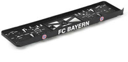  Rendszámtábla tartó, 3D feliratos, logós, FC Bayern (DXRENDFCBAYERN)