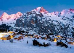 Ravensburger 17316 - Beautiful Mountains - Mürren, Bernese Oberland, Svájc - 1000 db-os puzzle