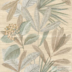 Marazzi Mystone Travertino Classico Panello Botanico 120x120 cm-es fali csempe M9P5 (M9P5)