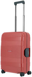 Travelite Korfu piros 4 kerekű csatos kabinbőrönd (75847-10)