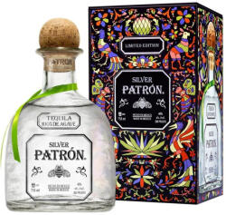 Patrón Silver Tequila 40% 0.7l Fém Díszdobozban