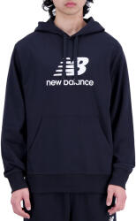 New Balance Hanorac cu gluga New Balance Essentials Stacked Logo French Terry mt31537-bk Marime S (mt31537-bk)