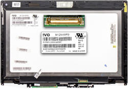 Lenovo ThinkPad Yoga 260 gyári új fényes 12.5' HD (1366x768) eDP IPS Slim kijelző modul (01HY611) (csatlakozó: 30 pin - jobb)