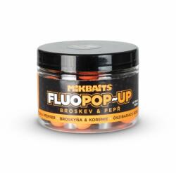 Mikbaits POP-UP FLUO BOJLI 150ml - ŐSZIBARACK FEKETEBORS 14mm