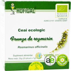 Hofigal Ceai de Rozmarin Frunze Ecologic/Bio 25dz