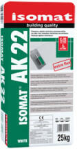Isomat AK 22 - adeziv extra-flexibil pe baza de rasini, pentru toate tipurile de placi (Culoare: ALB, Ambalare: Sac 25 kg)