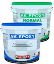 Isomat AK-EPOXY NORMAL -adeziv epoxidic bicomponent, fara solventi, galben deschis (Ambalare: Bidon 1 lt)