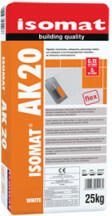 Isomat AK 20 - adeziv flexibil pe baza de rasini, pentru toate tipurile de placi (Culoare: ALB, Ambalare: Sac 25 kg)