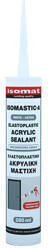 Isomat ISOMASTIC-A - mastic acrilic elastoplastic, 280 ml (Culoare: ALB)