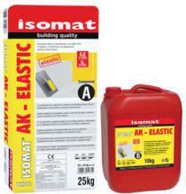 Isomat AK-ELASTIC - adeziv elastic pentru placi, biocomponent, mortar pe baza de ciment si emulsie cu rasini (Ambalare: 35 kg)