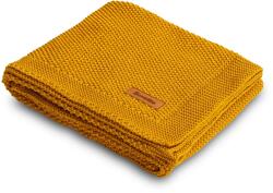Sensillo Paturica de bumbac tricotata sensillo 100x80 cm mustar - bekid