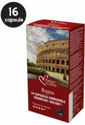 Italian Coffee 16 Capsule Italian Coffee Roma Cremoso - Compatibile Cremesso