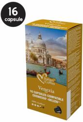 Italian Coffee 16 Capsule Italian Coffee Venezia Arabica - Compatibile Cremesso