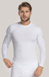 Enrico Coveri Bluză cu mâneca lunga, alb XL
