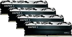 G.SKILL Sniper X 64GB (4x16GB) DDR4 2400MHz F4-2400C17Q-64GSXW