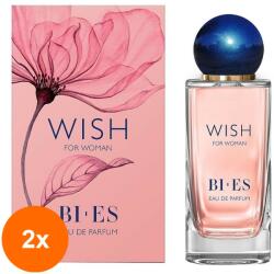 Bi Es Set 2 x 100 ml Apa de Parfum Bi-ES Wish, Femei