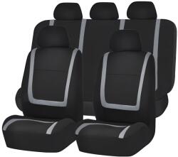 AVEX Set huse scaun auto ieftine, Universale 9 piese, model GREY LINE - GRI (AVX-HSA003NEW) - mobiplaza