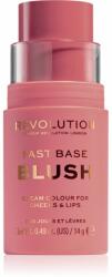 Makeup Revolution Fast Base balsam tonic pentru buze si obraji culoare Blush 14 g