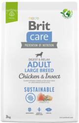 Brit Brit Care Dog Sustainable Adult Large Breed cu Pui, 3 kg