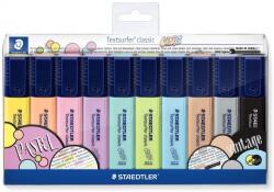STAEDTLER Textmarker Textsurfer Classic Pastel & Vintage Colors 364 C 10 buc/set Staedtler ST-364-CWP10 (ST-364-CWP10)