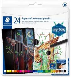 STAEDTLER Creioane colorate Design Journey Super Soft, 24 culori/set Staedtler STA149C-C24 (STA149C-C24)