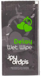 JoyDrops Wet Wipe Delay Sachet - ejakuláció késleltető, nedves törlőkendő