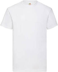 Fruit of the Loom Férfi póló Rövid ujjú Fruit of the Loom Valueweight Tee - 5XL, Fehér