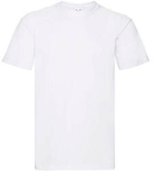Fruit of the Loom Uniszex póló Rövid ujjú Fruit of the Loom Super Premium Tee - 4XL, Fehér