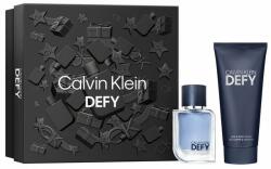 Calvin Klein Defy Set cadou, Apă de toaletă 50 ml + Gel de dus 100 ml, Bărbați