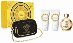 Versace Eros Pour Femme Set cadou, Apă de parfum 100ml + Gel de dus 100ml + Lapte de corp 100ml + Geanta cosmetica, Femei