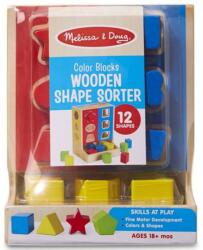 Melissa & Doug Színes fa formarendező készségfejlesztő - Melissa&Doug (94001K)