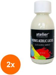 Atelier Set 2 x Vernis Acrilic Lucios Atelier - 125 ml (CUL-2xAT668125)