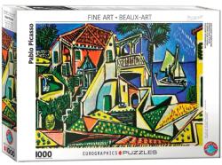 EUROGRAPHICS 1000 db-os puzzle - Fine Art Collection - Mediterranean Landscape, Pablo Picasso (6000-5854) (6000-5854)