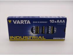 VARTA industrial PRO LR03, AAA, 1.5V baterii alcaline bulk 10