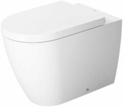 Duravit ME by Starck - Toaletă cu montaj pe podea, scurgere laterală, cu HygieneGlaze, alb/alb mat 2169099000 (2169099000)