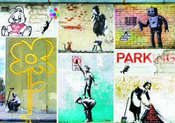 EUROGRAPHICS 6000-5765 - Fine Art Collection - Street Art by Banksy - 1000 db-os puzzle (6000-5765)