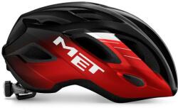 MET Idolo Kerékpáros Sisak Fényes Fekete-metál Piros