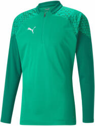 PUMA teamCUP Training 1/4 Zip Top Hosszú ujjú póló 657982-005 Méret M 657982-005