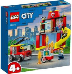 LEGO CITY STATIA SI MASINA DE POMPIERI 60375 SuperHeroes ToysZone