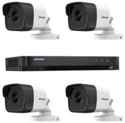 Hikvision Sistem supraveghere video Hikvision full HD 4 camere, Ir 40m SafetyGuard Surveillance