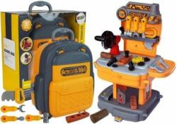 LeanToys Set banc de lucru pentru copii, atelier cu unelte portabil in valiza, 8520 - gimihome