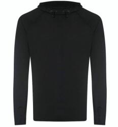 Just Cool Férfi kapucnis pulóver magas gallérral Cool - Fekete | M (JC037-1000344702)