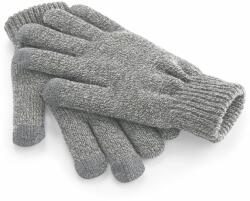 Beechfield Mănuși tricotate TouchScreen Smart - Gri prespălat | S/M (B490-1000038555)